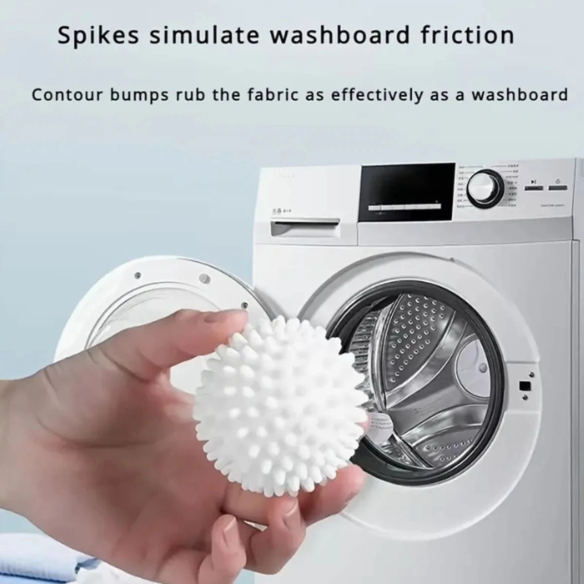 Shada 1/4pc Laundry Ball Designed Specifically for Washing Machines to Remove Dirt and Prevent Entanglement Hair Removal Tool