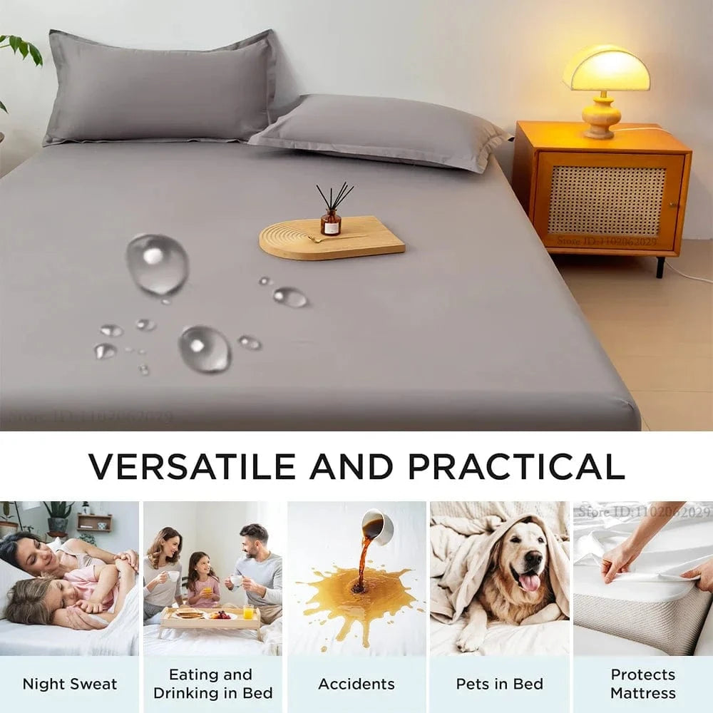 Shada 100% Waterproof Mattress Protector | All Sizes | Breathable Comfort