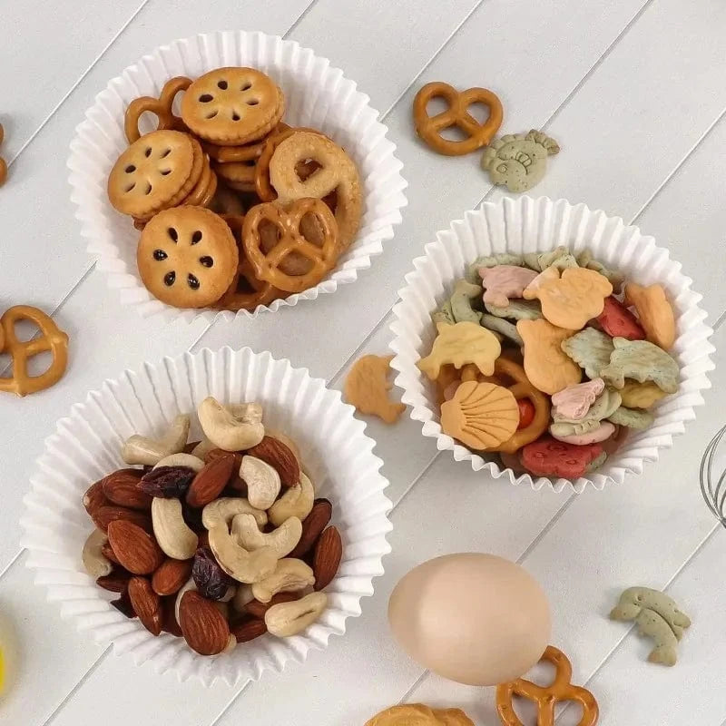 Shada 100pc Greaseproof Cupcake Liners - Premium Baking Cups Set