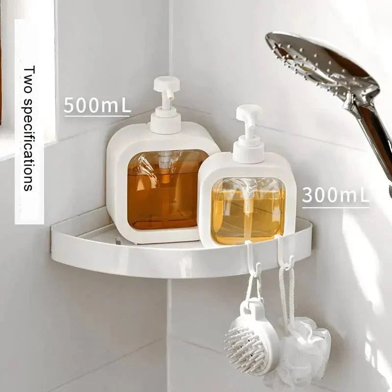 Shada 1pc Large Capacity Empty Bottle Laundry Detergent Dispensing Bottle and Shower Gel Detergent Dispensing Bottle