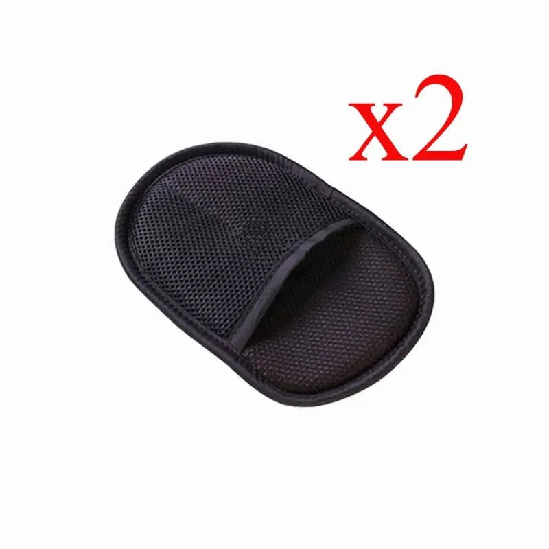 Shada 2pcs Car Washing Imitation Wool Gloves Thickened Plush Car Wiping Gloves Waxing Polishing Car Cleaning Products cleaning cloth