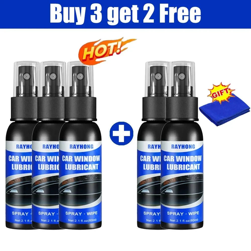 Shada 5PCS 60ml Window Lubricant Rubber Door Rubber Strip Car Softening Maintenance Eliminates Noise Universal Car Products