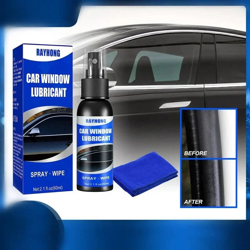 Shada 60ml Window Lubricant Rubber Door Rubber Strip Car Softening Maintenance Eliminates Noise Universal Car Products