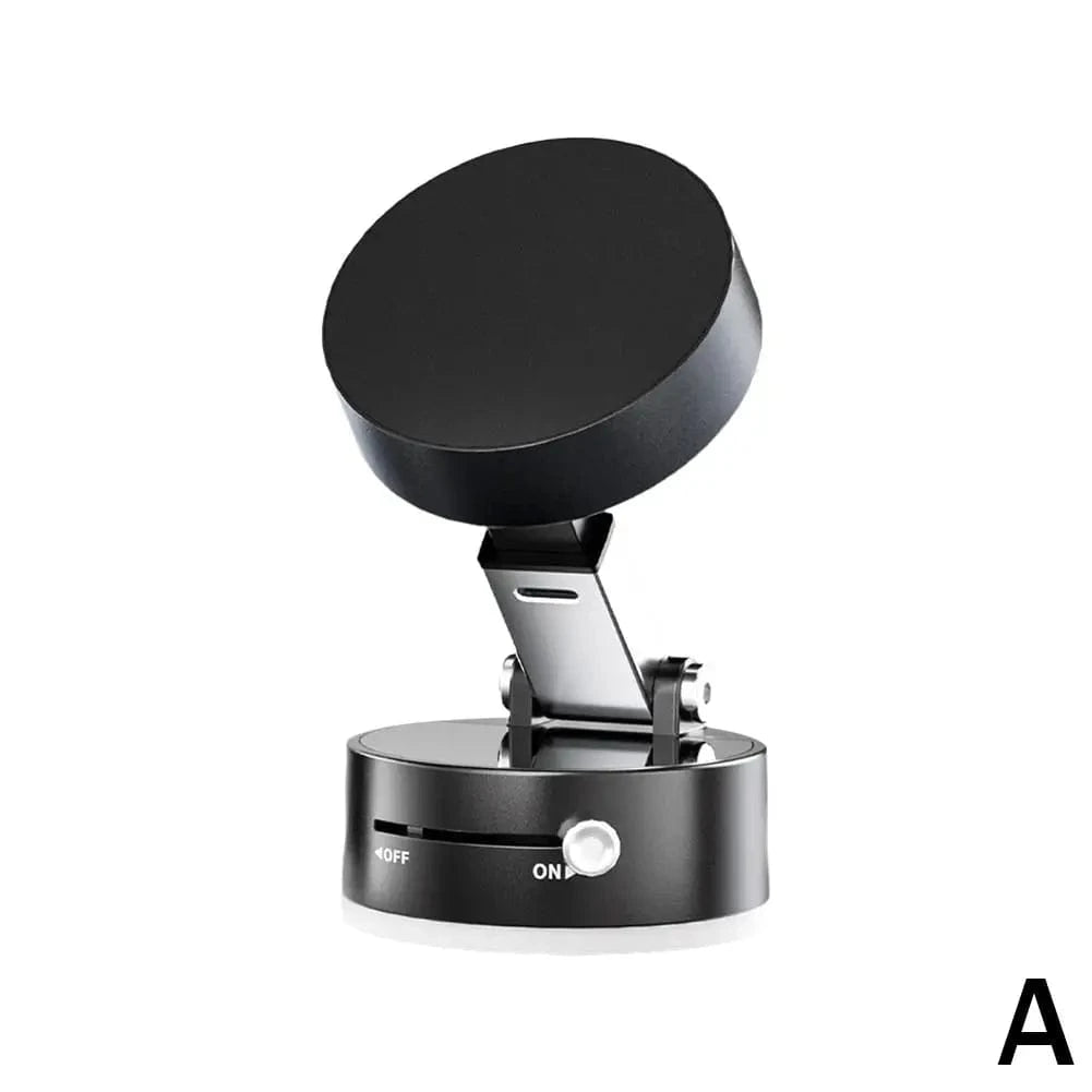 Shada black / CN Double-Sided Suction Cup Magnetic Phone Holder - Foldable, Multi-Functional Design with Strong Grip
