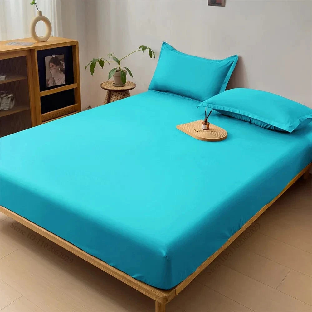 Shada Blue / 2PCpillowcase48x74cm 100% Waterproof Mattress Protector | All Sizes | Breathable Comfort