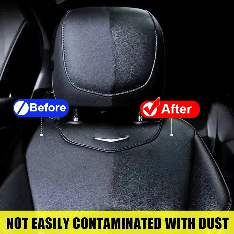 Shada Car Plastic Restorer - Back to Black Gloss Finish Coating, Long-Lasting Leather & Plastic Cleaner