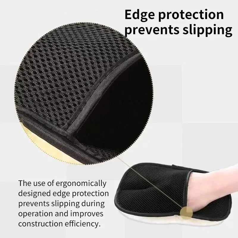 Shada Car Washing Imitation Wool Gloves Thickened Plush Car Wiping Gloves Waxing Polishing Car Cleaning Products cleaning cloth