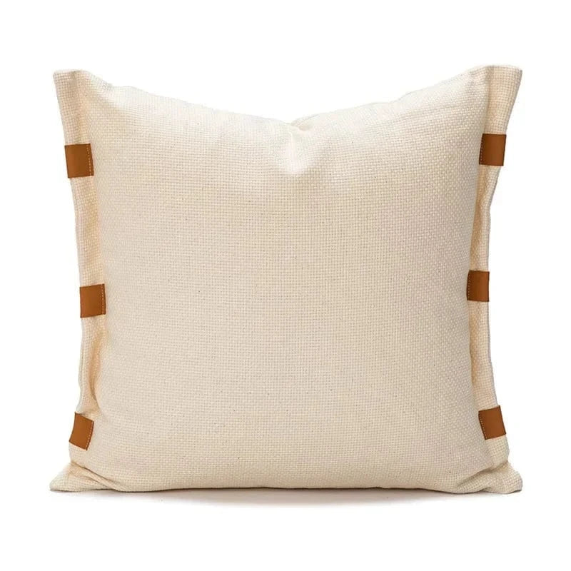 Shada Color 5 (45x45cm) Brown Patchwork Throw Pillow Cover - 30X50/45X45CM Modern Minimalist Decorative Cushion Cover