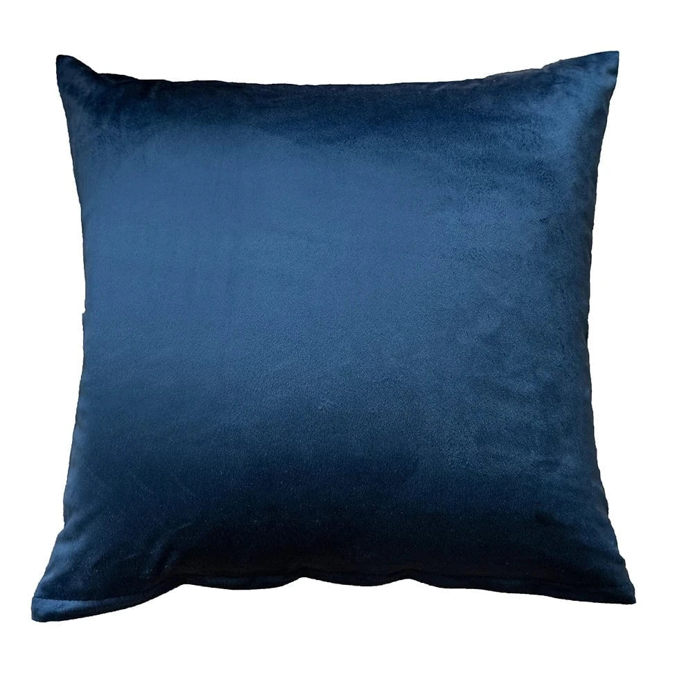 Shada MACT Velvet Throw Pillow Cover 55x55/60x60cm - Soft Solid Square Cushion Case for Home, Sofa & Car