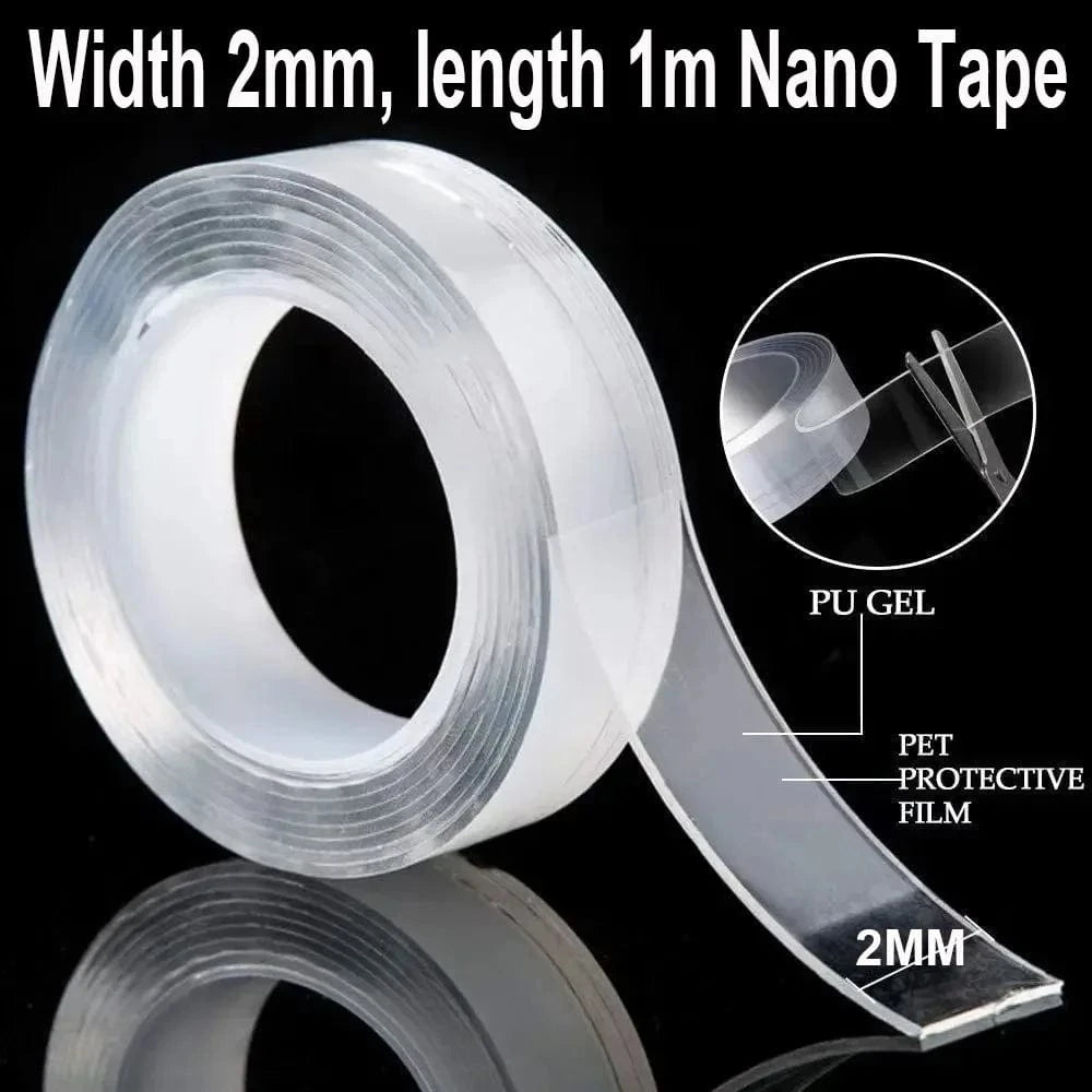 Shada nano 20mm-1m Wall Mounted Silicone Toilet Brush | Flexible Cleaning Bristles