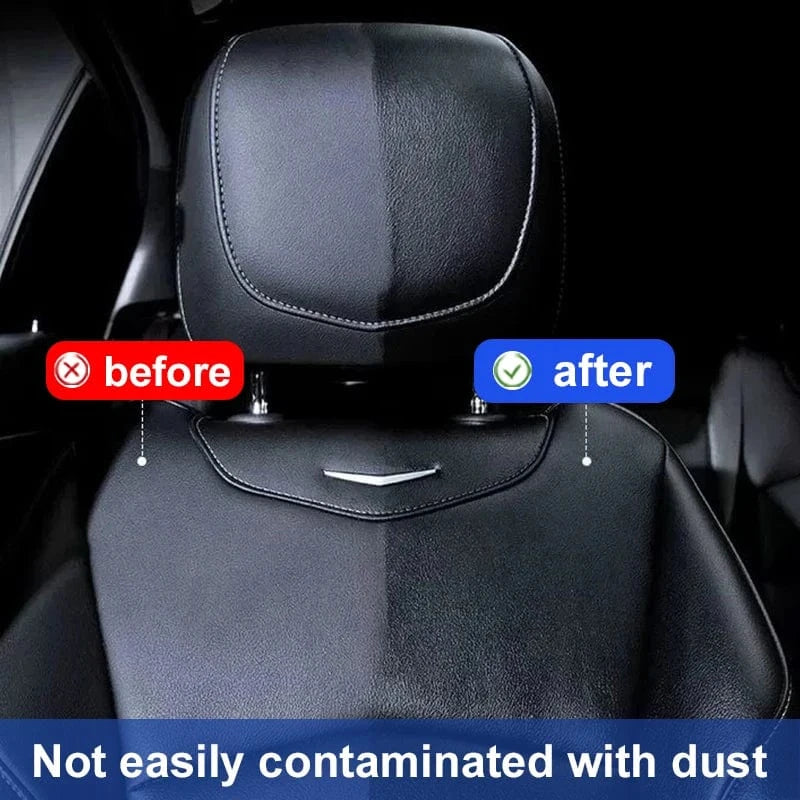 Shada Plastic Restorer Back To Black Gloss - Auto Polish & Repair Coating for Leather and Upholstery