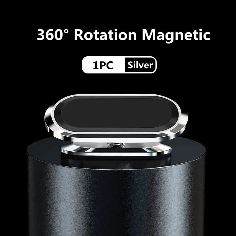 Shada silver Universal Magnetic Car Phone Holder - Air Vent Mount for iPhone 15, 14, 13, X, Samsung, Huawei