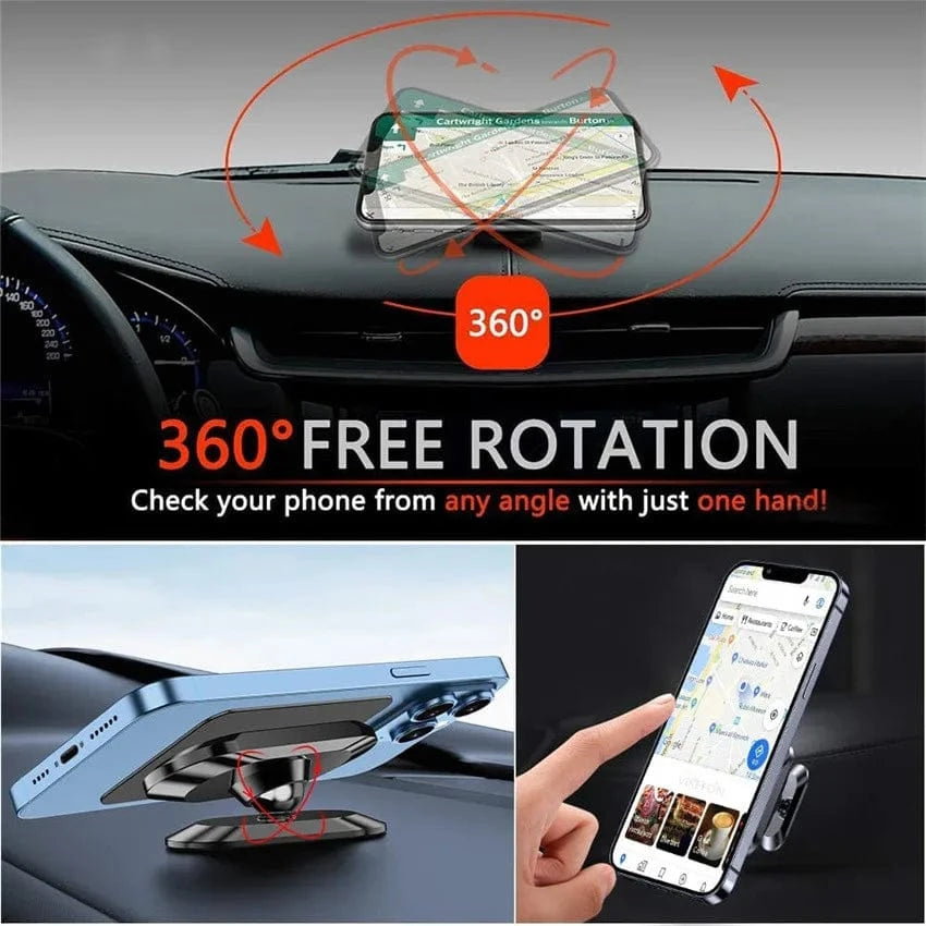Shada Universal Magnetic Car Phone Holder - Air Vent Mount for iPhone 15, 14, 13, X, Samsung, Huawei
