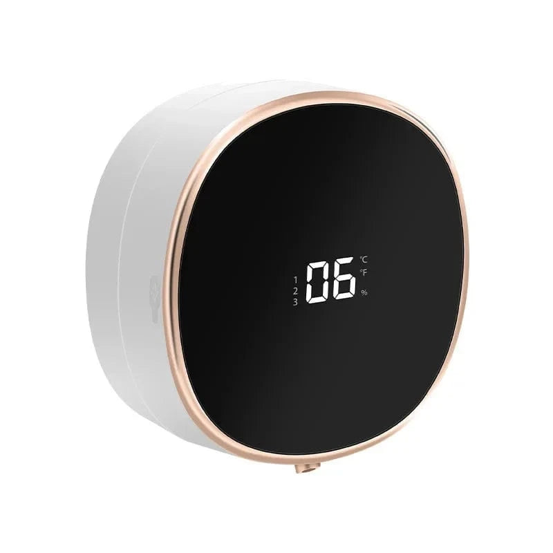 Shada white Automatic Wall-Mounted USB Induction Foam Soap Dispenser - Intelligent Touch-Free Design