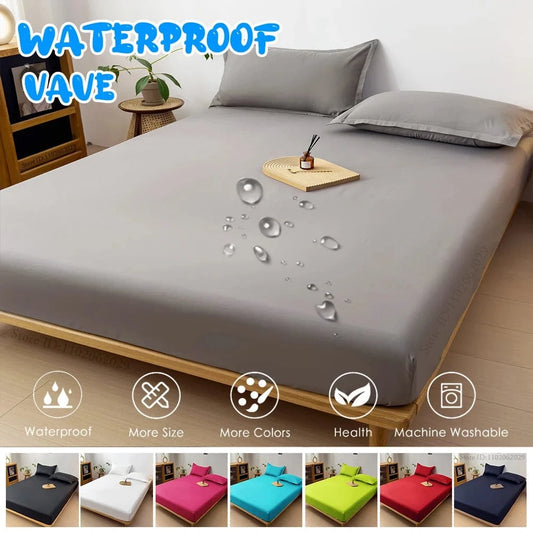 Shada 100% Waterproof Mattress Protector | All Sizes | Breathable Comfort