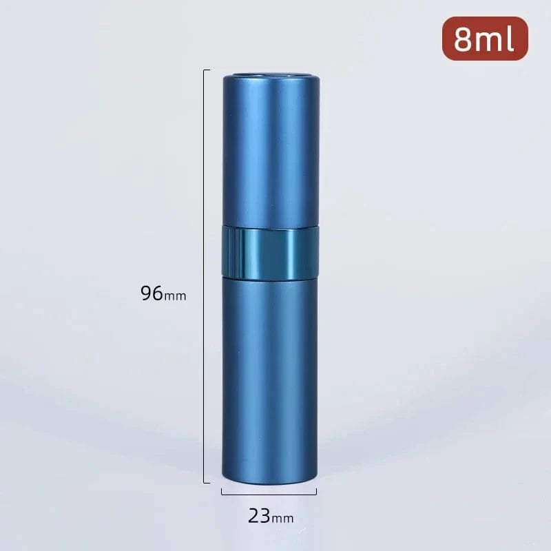Shada 1pc-8ml blue Portable 5ml 8ml Refillable Perfume Bottles Atomizer for Travel - Cosmetic Spray Bottles