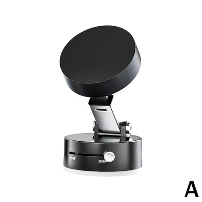 Shada black / CN Double-Sided Suction Cup Magnetic Phone Holder - Foldable, Multi-Functional Design with Strong Grip