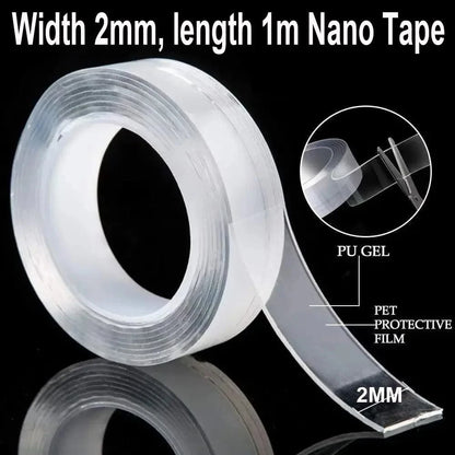 Shada nano 20mm-1m Wall Mounted Silicone Toilet Brush | Flexible Cleaning Bristles