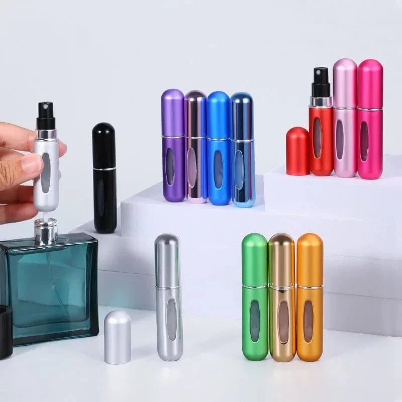 Shada Portable 5ml 8ml Refillable Perfume Bottles Atomizer for Travel - Cosmetic Spray Bottles