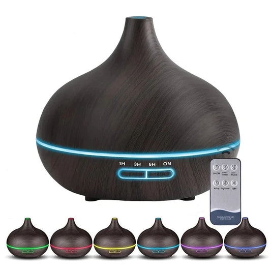 Shada Shada Aroma Diffuser 7 Color LED Lights Ultrasonic Essential Oil Diffuser with Remote Control