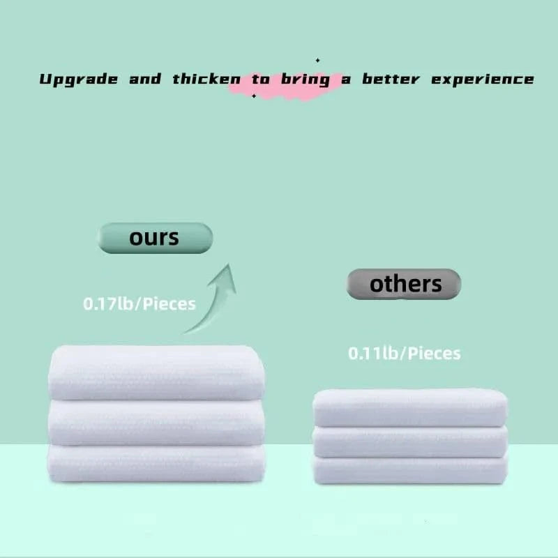 Shada Thickened Cotton Bath Towel Travel Set - Individually Packed, Portable for Camping & Hotels