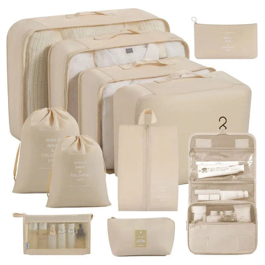 Shada Travel Set Storage Bags Clothes Digital Toiletries Shoes Organizer bag Student Dormitories Clothing Sorting Bags Packing Cubes