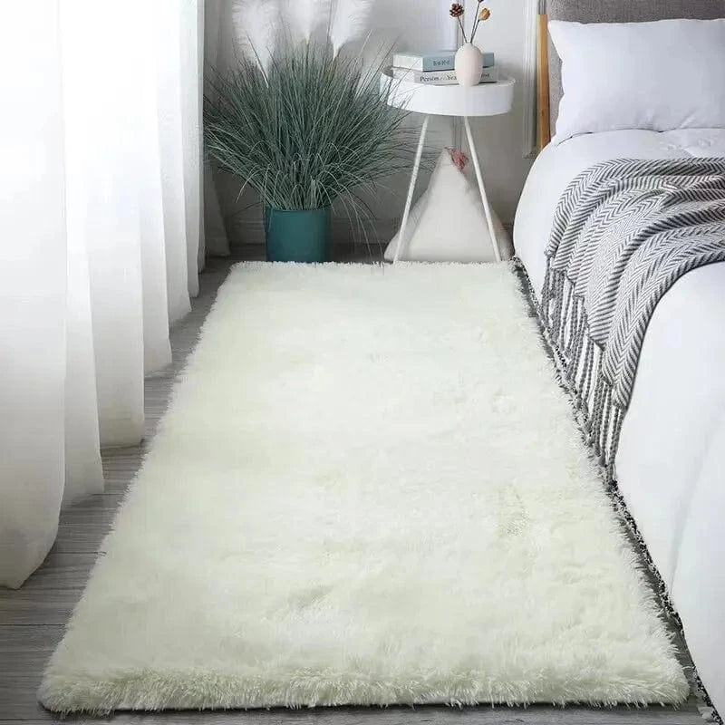 Shada VIKAMA Shaggy Area Rugs - Soft Plush Non-Slip, Machine Washable, Fade Resistant, Solid Design